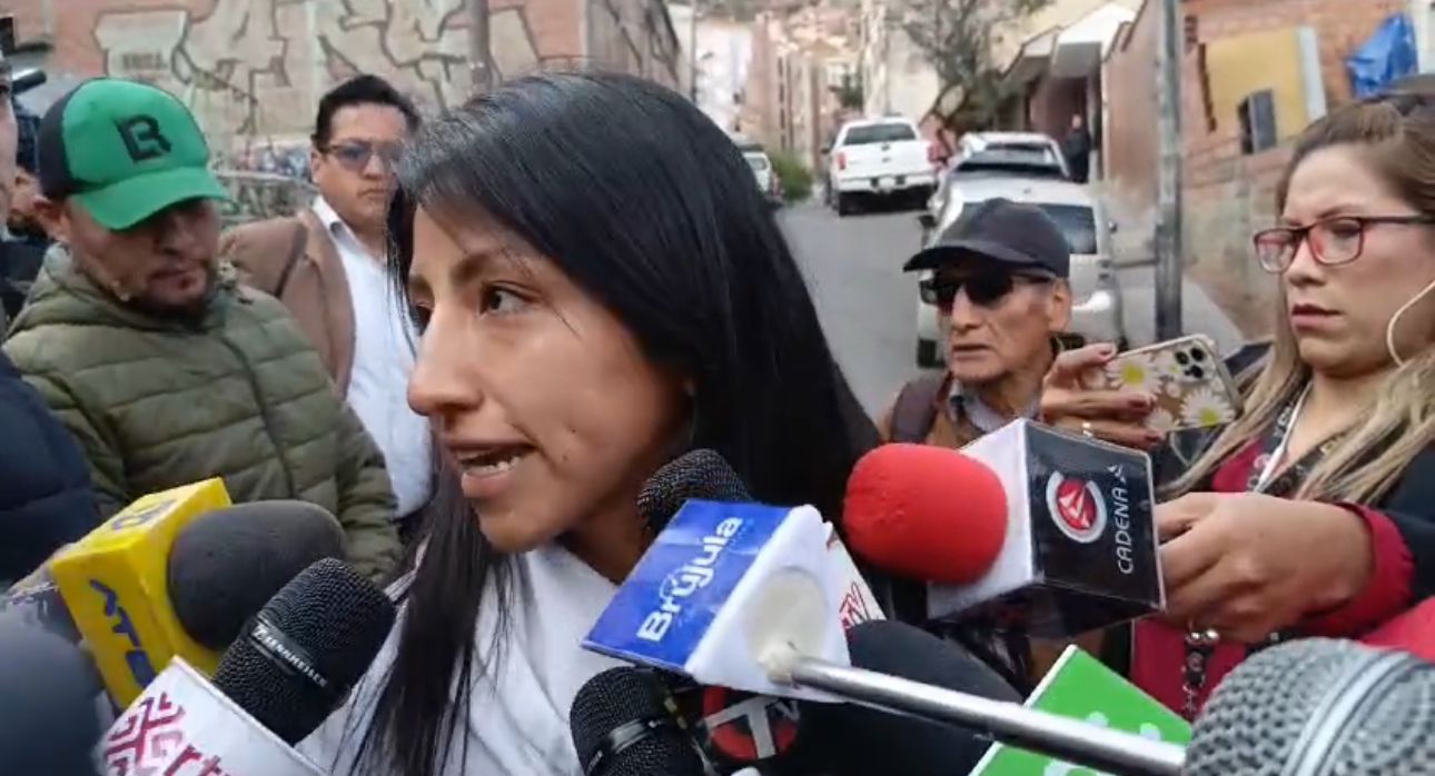 Evaliz Morales asegura que Evo Morales se quedará en Bolivia y cuestiona la detención de Humberto Claros