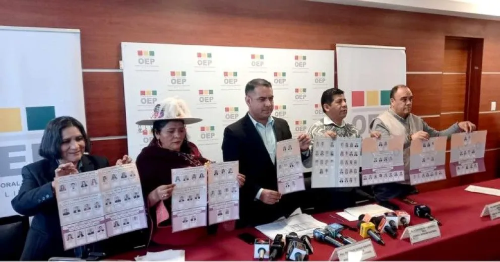 TSE sortea este lunes la ubicación de partidos en la papeleta electoral rumbo a las elecciones