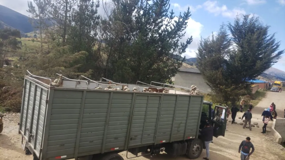 Cocaleros interceptan camión militar en el Chapare en medio de tensiones por bloqueos