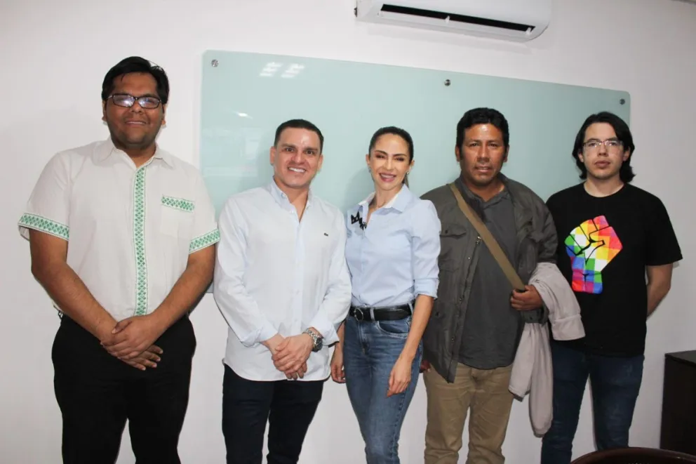 Presencia del sobrino de García Linera en debate alimenta sospechas sobre su rol en Alianza Popular