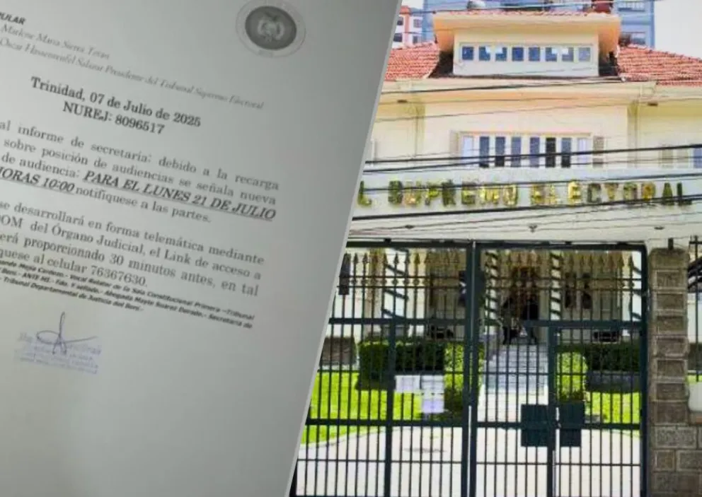 Denuncian acción judicial en Beni que busca frenar las elecciones del 17 de agosto
