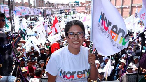 Eva Copa se retira de la carrera presidencial a solo 21 días de las elecciones