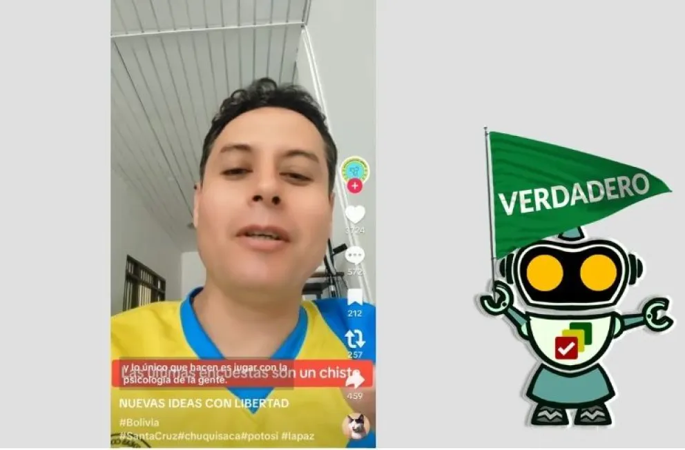 El video donde Lara dice que Paz hizo una “pésima gestión” en Tarija es auténtico, aunque data de 2024