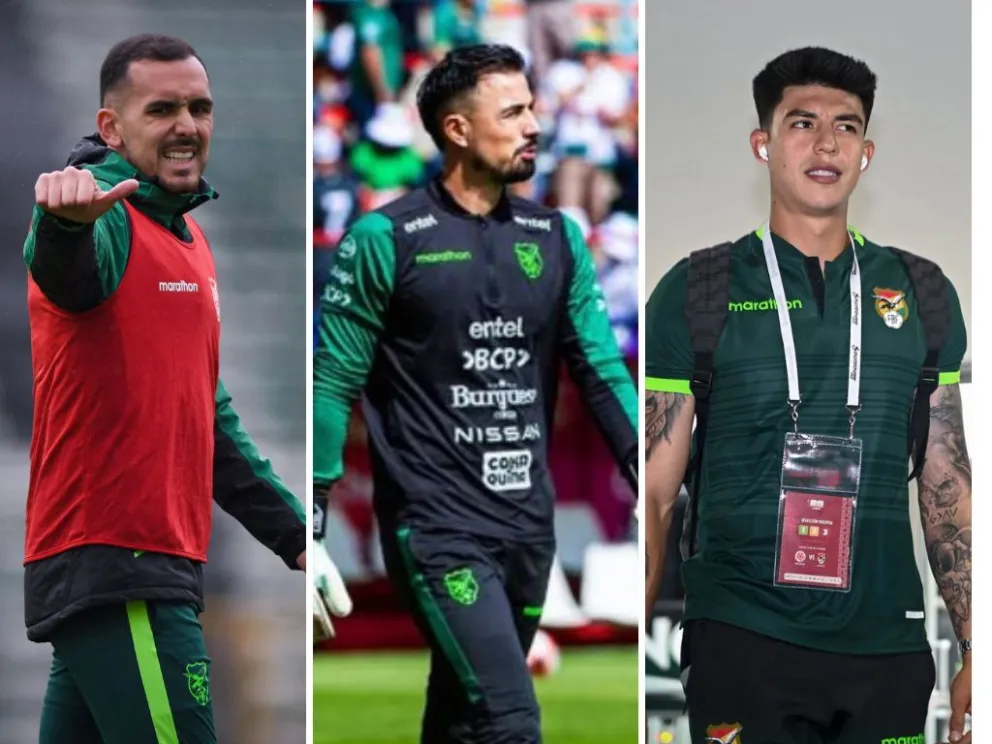 Haquín, Viscarra y Villamil: los más constantes de Bolivia en las Eliminatorias rumbo al Mundial