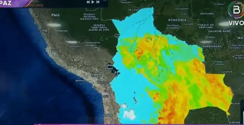 Senamhi activa alerta naranja en el oriente boliviano por ola de calor que superará los 40 °C