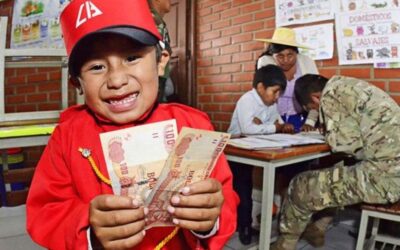 Inicia el pago del Bono Juancito Pinto a más de 2,3 millones de estudiantes en Bolivia