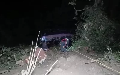 Accidente de bus en Irupana deja 37 heridos y moviliza a toda la comunidad
