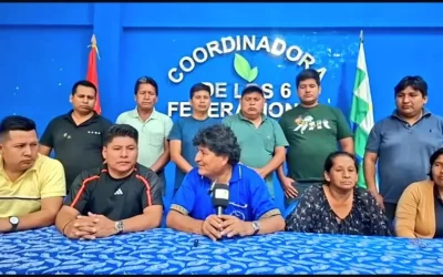 Evo Morales: “Paz y Lara ganaron con el voto evista, pero no tienen un cheque en blanco”