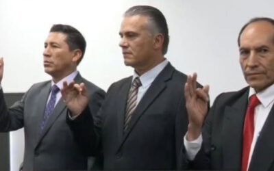 Ministro Oviedo posesiona a tres nuevos viceministros en la cartera de Gobierno