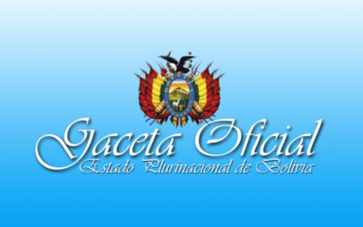 El Decreto Supremo 5516 ya rige tras su publicación en la Gaceta Oficial y reemplaza al DS 5503