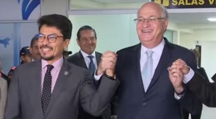 Zamora destaca que la visita del presidente del BID garantiza millonarios recursos para Bolivia