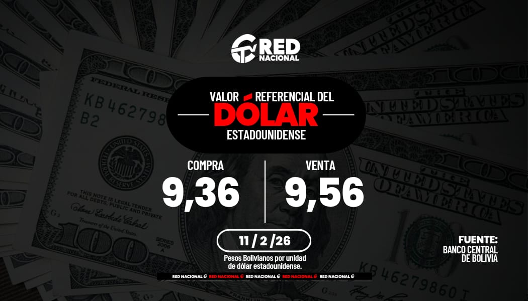 Dólar referencial alcanza su valor más alto desde su publicación en Bolivia
