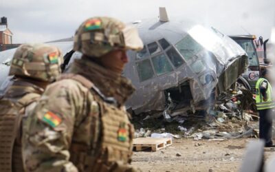 Piloto del Hércules C-130 declaró que los frenos no respondieron por pista con hielo en El Alto, según su abogado