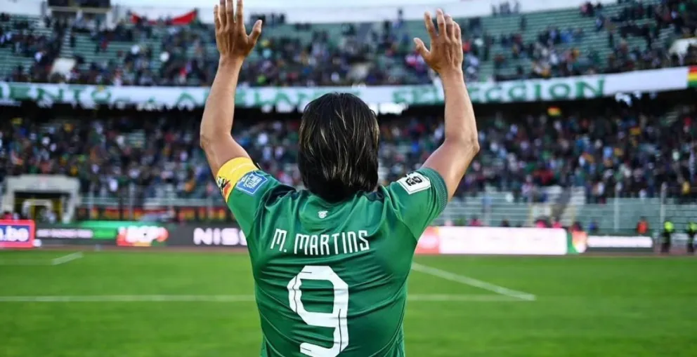 Marcelo Martins volverá a la Selección Boliviana tras más de dos años de ausencia