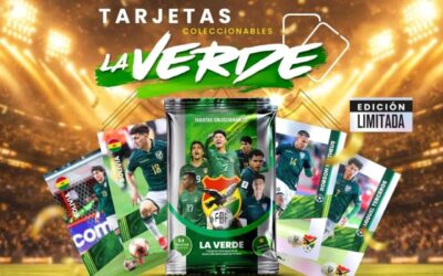 “La Verde” lanza coleccionables oficiales para los hinchas y aficionados del fútbol boliviano