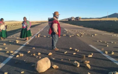 ABC reporta 45 bloqueos en Bolivia; La Paz, Cochabamba y Oruro concentran la mayor cantidad de cortes