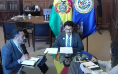 Gobierno de Bolivia denuncia ante la OEA intentos de “quebrantar el orden constitucional” en medio de bloqueos