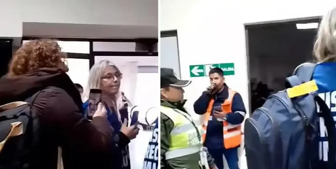 Delegación de políticos argentinos que respaldaba a bloqueadores fue impedida de ingresar a La Paz
