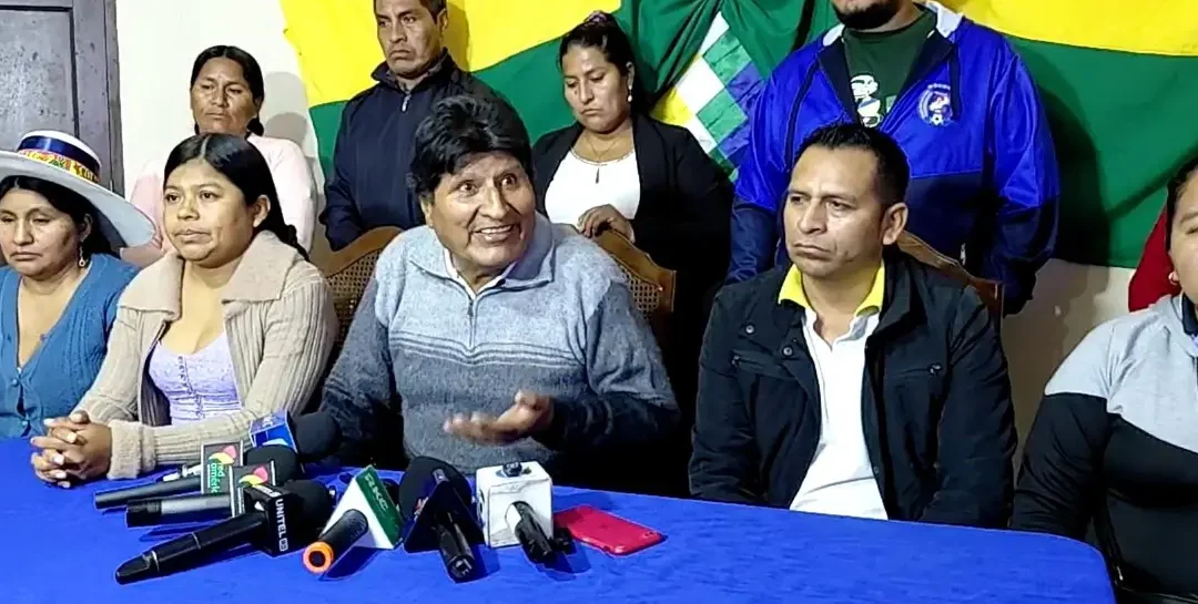 Evo Morales responde a denuncia por los 53 días de bloqueos y afirma que la acusación tiene motivaciones políticas