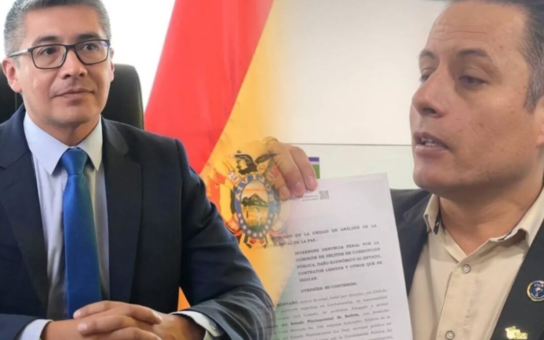 Lara anuncia denuncia penal contra el ministro Espinoza por supuestas irregularidades en la compra de una vagoneta